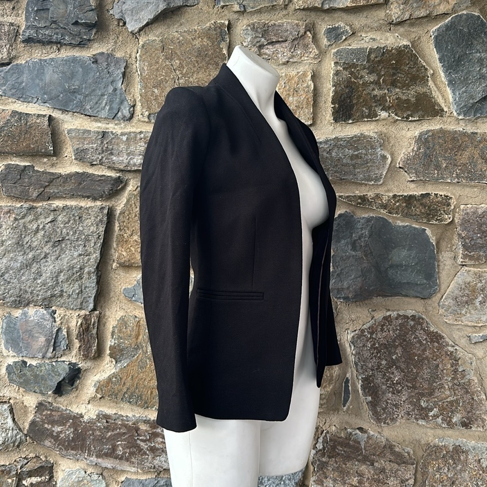 J crew Going-out blazer in stretch twill size 00 - Picture 4 of 9